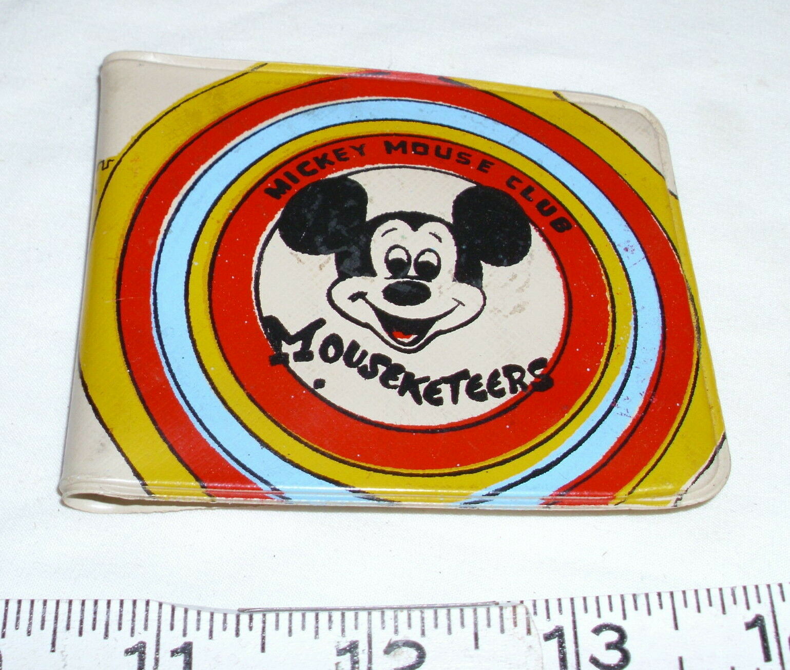 MICKEY MOUSE CLUB CLUB HOUSE VINYL CHILD'S WALLET