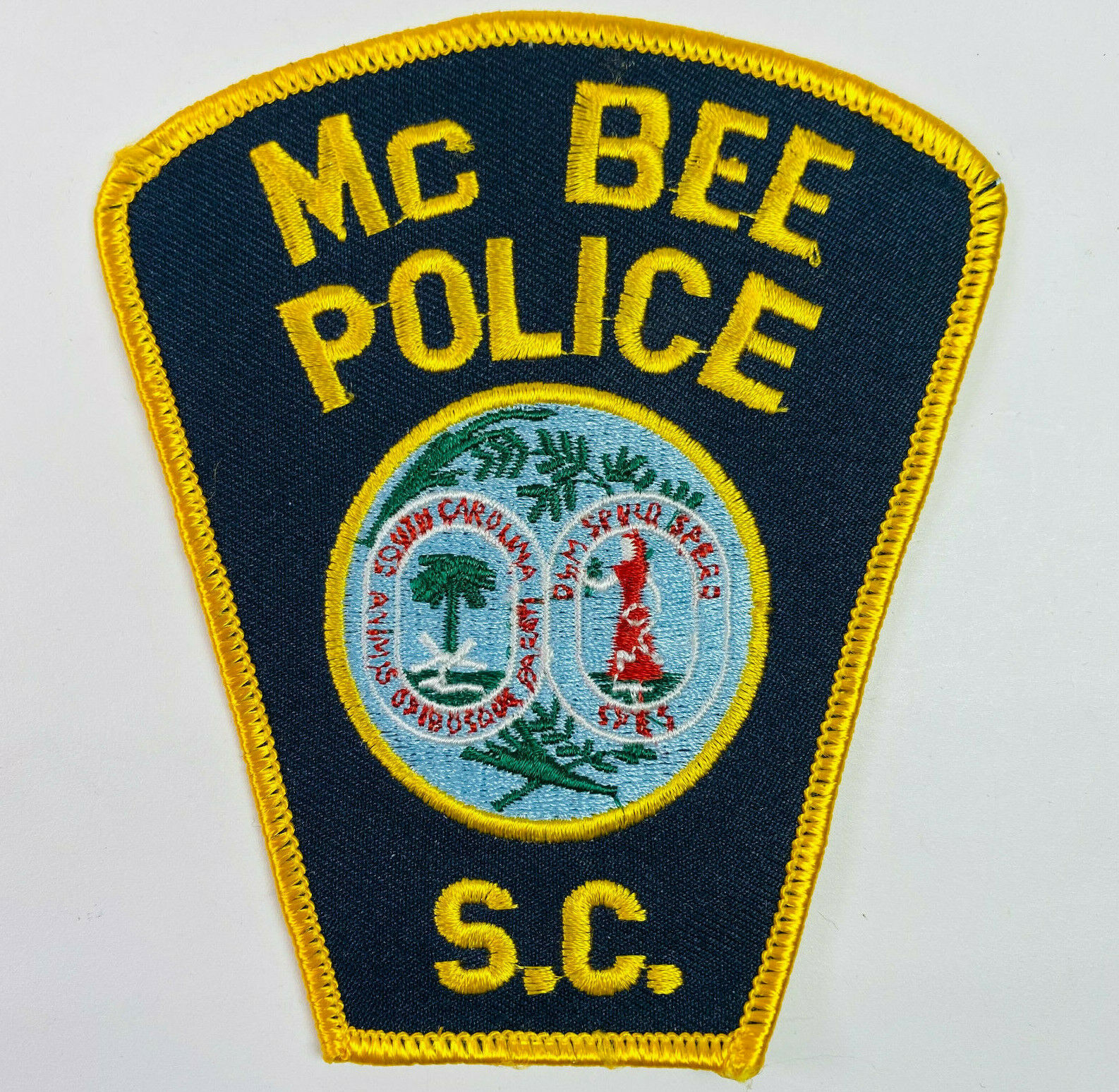 McBee Police Chesterfield County South Carolina SC Patch (A3)