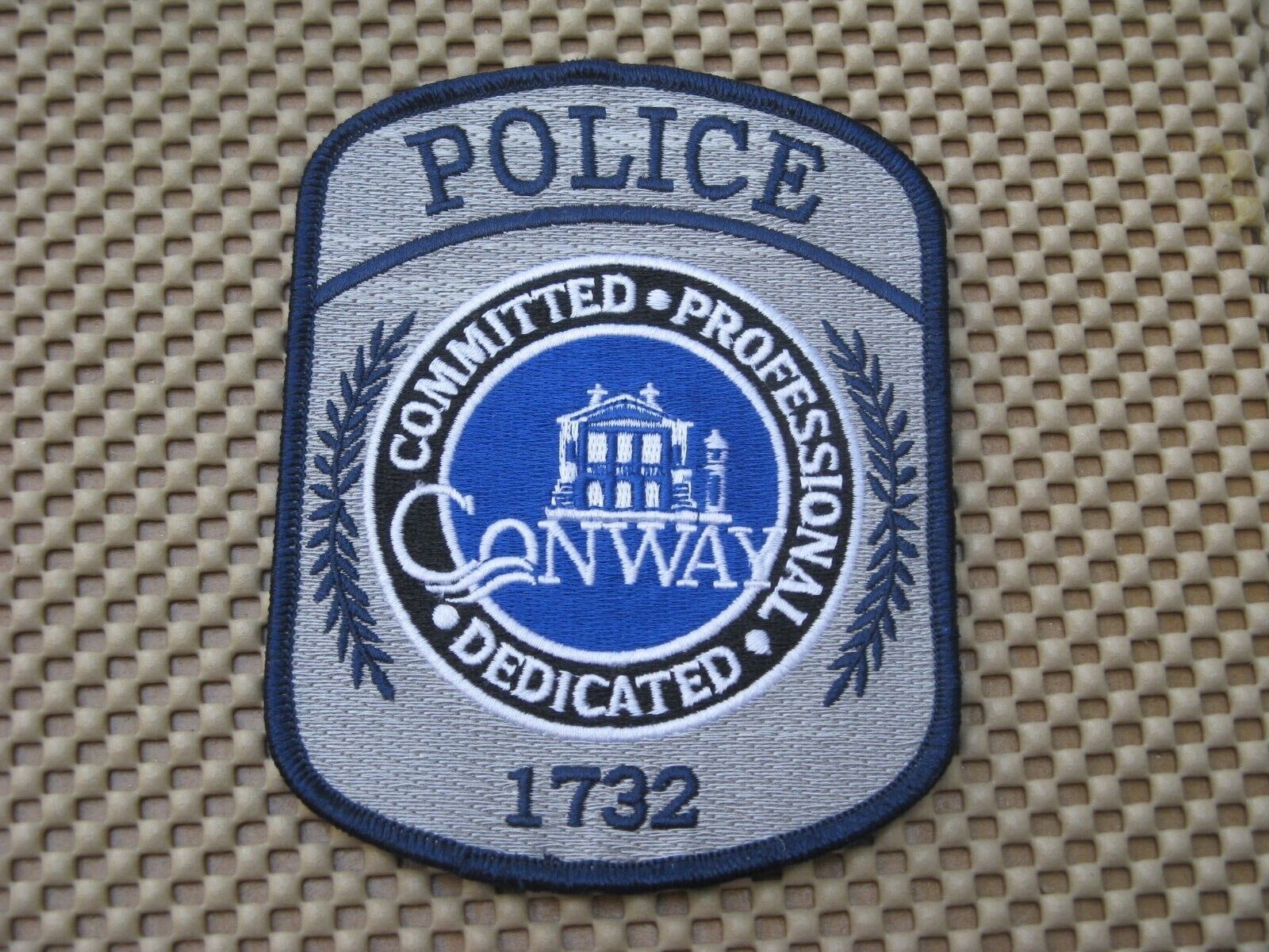 SC. CONWAY SOUTH CAROLINA  (Committed Professional Dedicated)  POLICE PATCH