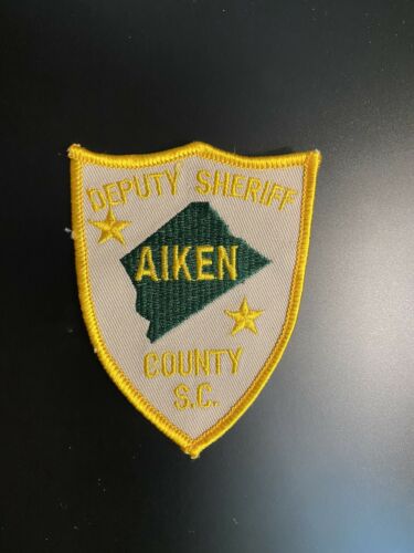 Aiken County Sheriffs Office South Carolina Sc Police Patch 6543