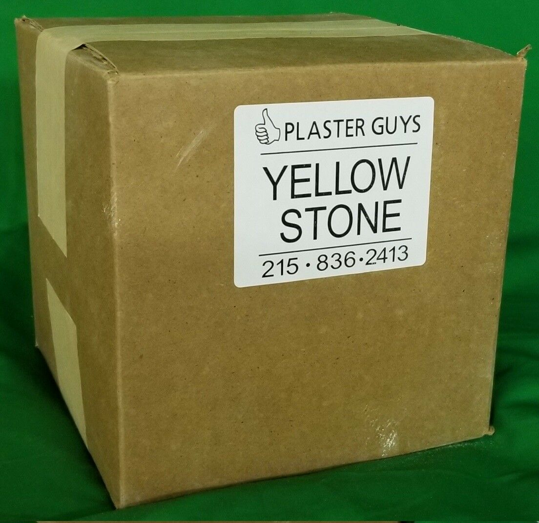 YELLOW BUFF DENTAL STONE       25 Lbs  $41      DELIVERED PRICE