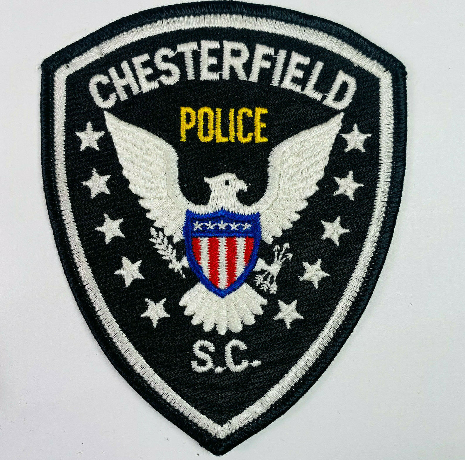 Chesterfield Police Chesterfield County South Carolina SC Patch (A3B)