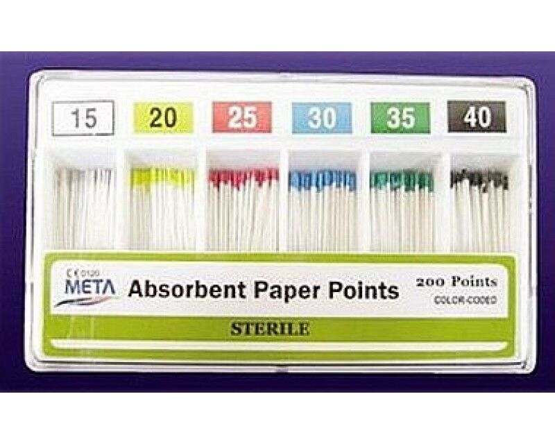 Assorted #15-40  Dental Absorbent Points / Paper Points